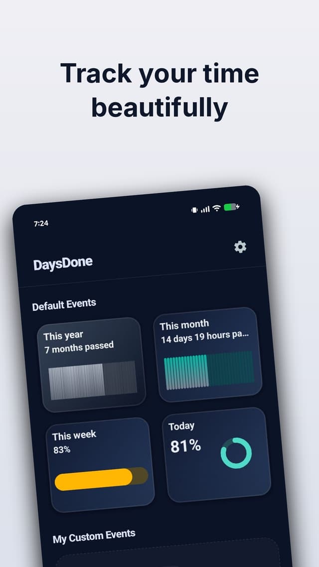 DaysDone Screenshot 2
